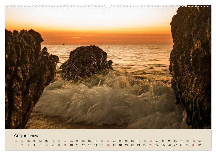 Produktbild: Mallorca - Traumhafte Balearen Insel (Wandkalender 2026 DIN A2 quer), CALVENDO Monatskalender