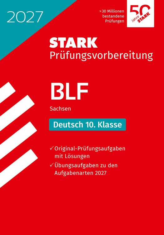 Produktbild: STARK Deutsch 10. Klasse - BLF Gymnasium 2027 Sachsen - Pr&uuml;fungsvorbereitung