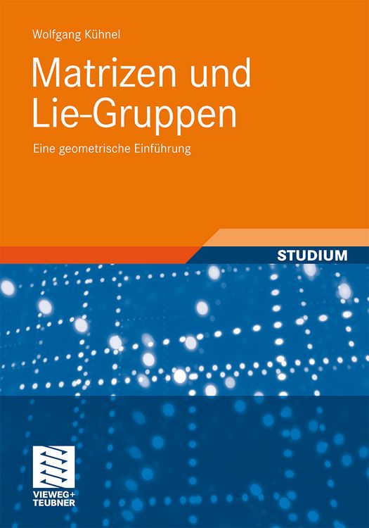 Produktbild: Matrizen und Lie-Gruppen