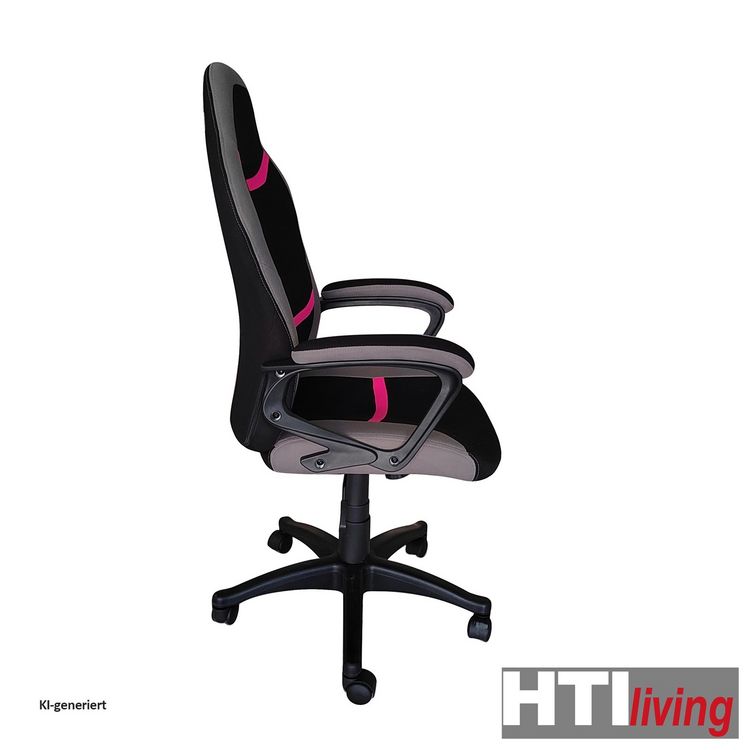 Produktbild: HTI-Living B&uuml;rostuhl h&ouml;henverstellbar Marcel Pink B&uuml;rostuhl h&ouml;henverstellbar Marcel Pink