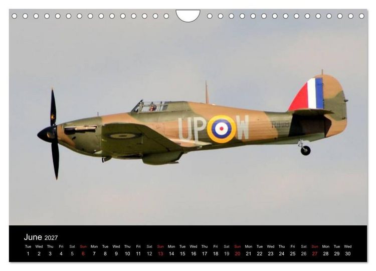 Produktbild: Battle of Britain collection 75th Anniversary (Wall Calendar 2027 DIN A4 landscape), CALVENDO 12 Month Wall Calendar