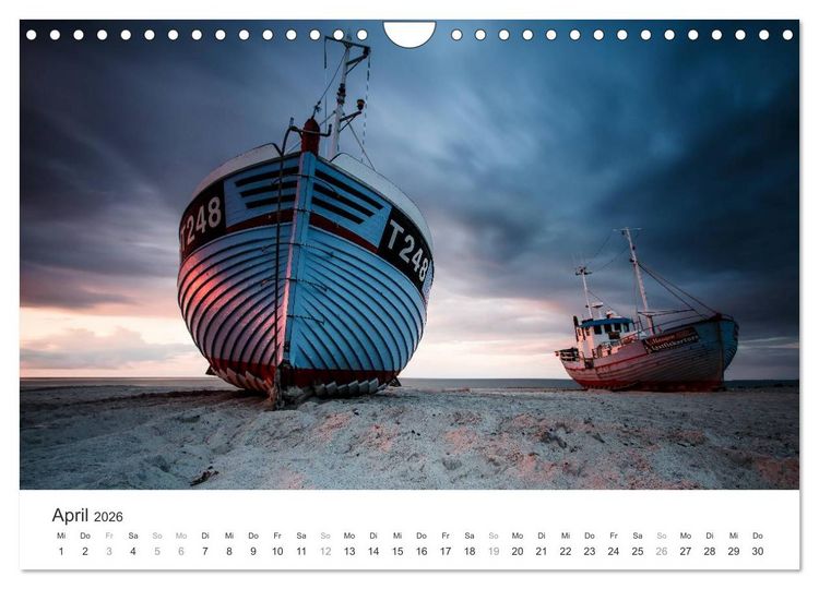 Produktbild: D&auml;nemark-Impressionen (Wandkalender 2026 DIN A4 quer), CALVENDO Monatskalender