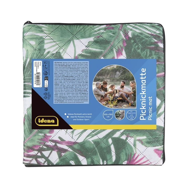 Produktbild: Idena Picknick- und Strandmatte 120x150cm