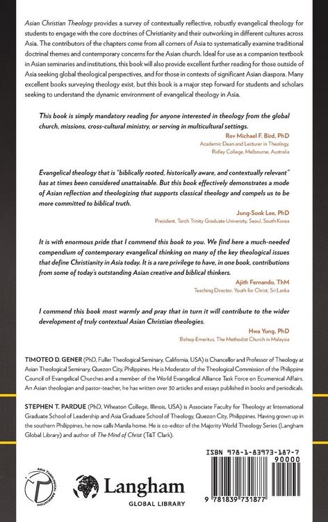 Produktbild: Asian Christian Theology