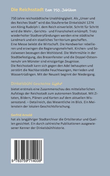 Produktbild: Die Reichsstadt