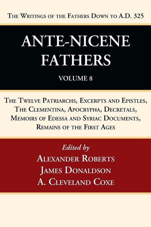 Produktbild: Ante-Nicene Fathers