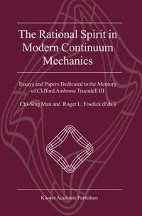 Produktbild: The Rational Spirit in Modern Continuum Mechanics