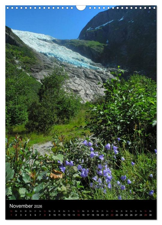 Produktbild: Paradiesisches Norwegen (Wandkalender 2026 DIN A3 hoch), CALVENDO Monatskalender
