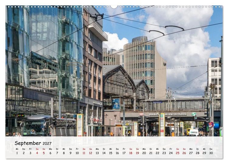 Produktbild: Berlin - Zwischen Alexanderplatz und Brandenburger Tor (hochwertiger Premium Wandkalender 2027 DIN A2 quer), Kunstdruck in Hochglanz