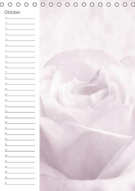 Produktbild: Zarte Bl&uuml;ten / Geburtstagskalender (Tischkalender immerw&auml;hrend DIN A5 hoch)