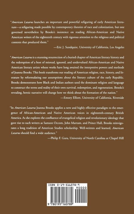 Produktbild: American Lazarus