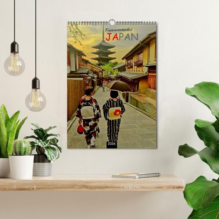 Produktbild: Faszinierendes Japan 2026 (Wandkalender 2026 DIN A3 hoch), CALVENDO Monatskalender