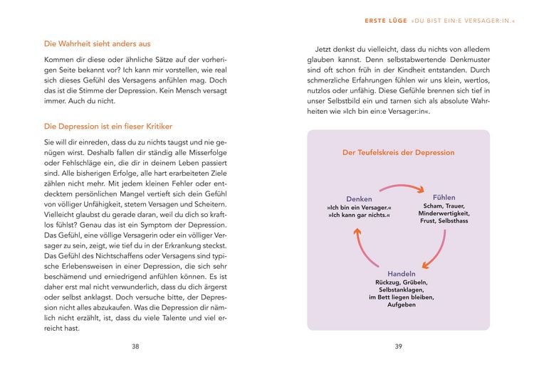 Produktbild: 7 L&uuml;gen, die dir eine Depression erz&auml;hlt