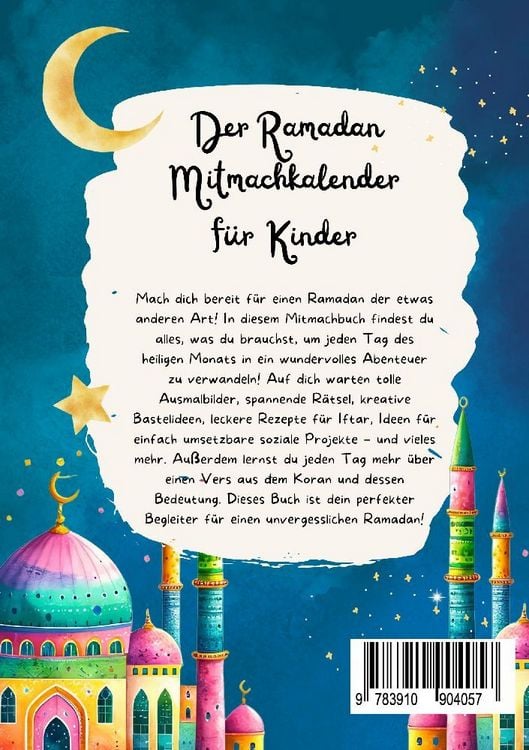 Produktbild: Der gro&szlig;e Ramadan Mitmachkalender. Black & White Edition