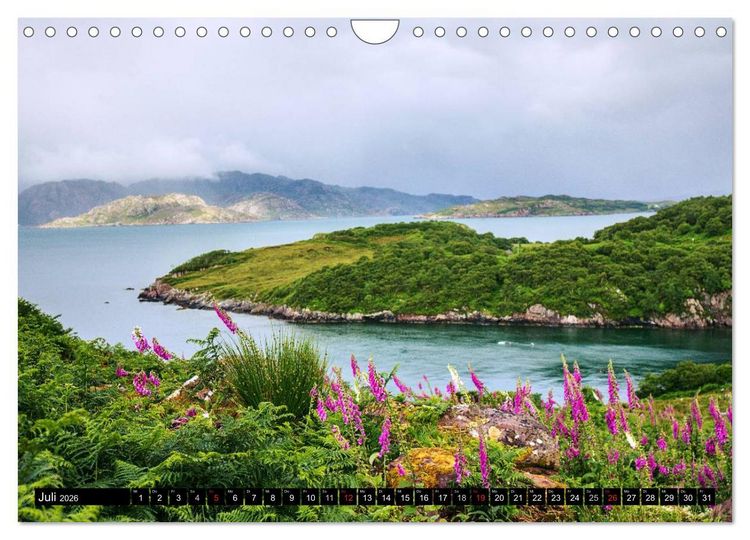 Produktbild: Schottland, Atemberaubender Norden (Wandkalender 2026 DIN A4 quer), CALVENDO Monatskalender
