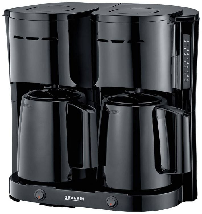 Produktbild: Severin KA 9315 Kaffeemaschine Schwarz Fassungsverm&ouml;gen Tassen=16 Isolierkanne