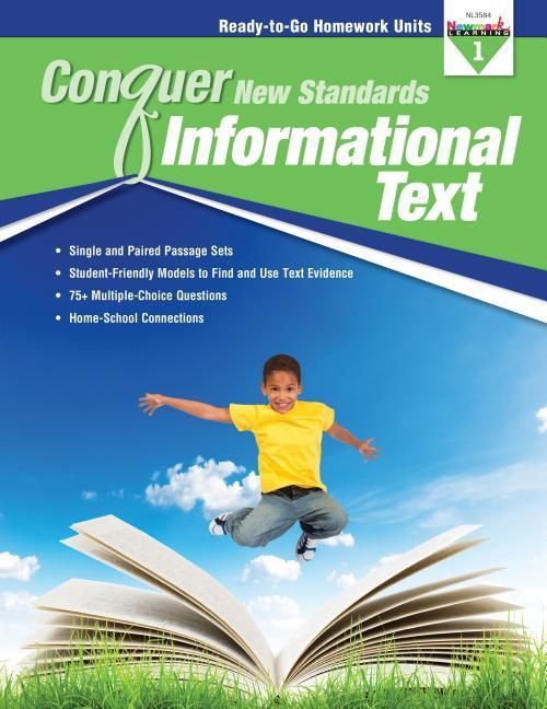 Produktbild: Conquer New Standards Informational Text (Grade 1) Workbook