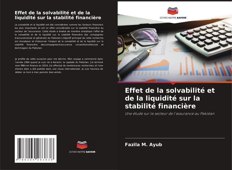 Produktbild: Effet de la solvabilit&eacute; et de la liquidit&eacute; sur la stabilit&eacute; financi&egrave;re