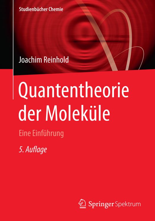 Produktbild: Quantentheorie der Molek&uuml;le