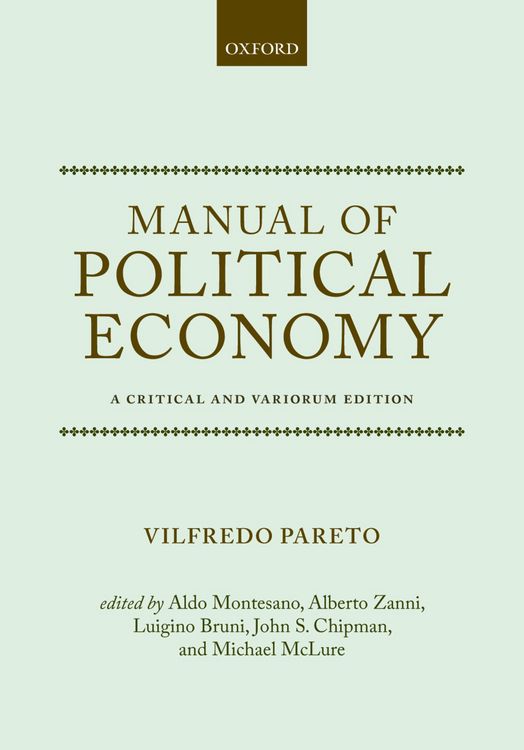 Produktbild: Manual of Political Economy