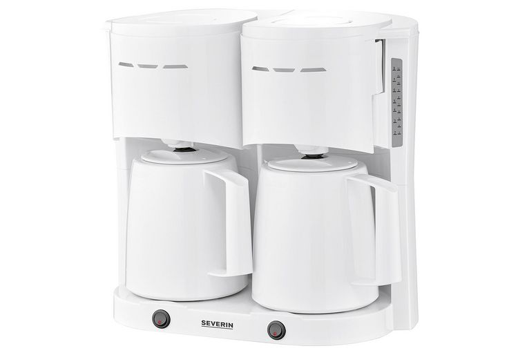 Produktbild: Severin KA 9314 Kaffeemaschine Wei&szlig; Fassungsverm&ouml;gen Tassen=16 Isolierkanne