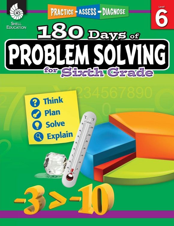 Produktbild: 180 Days of Problem Solving for Sixth Grade