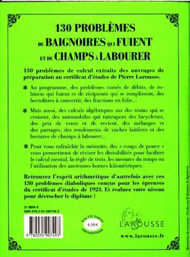 Produktbild: 130 probl&egrave;mes de baignoires qui fuient et de champs &agrave; labourer