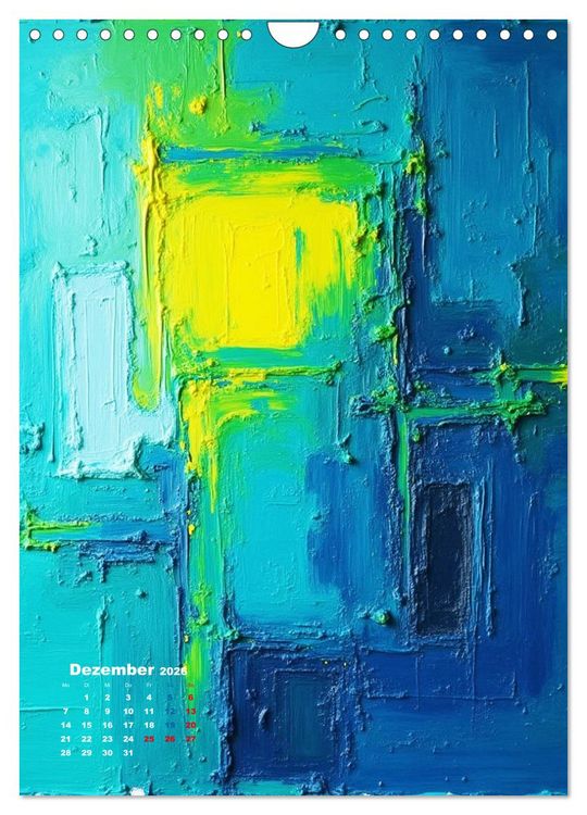 Produktbild: Rakel Kunst - Eine Form der k&uuml;nstlerischen Technik (Wandkalender 2026 DIN A4 hoch), CALVENDO Monatskalender