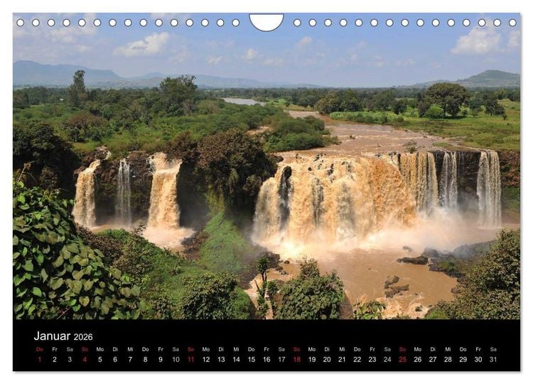 Produktbild: &Auml;thiopien Impressionen (Wandkalender 2026 DIN A4 quer), CALVENDO Monatskalender