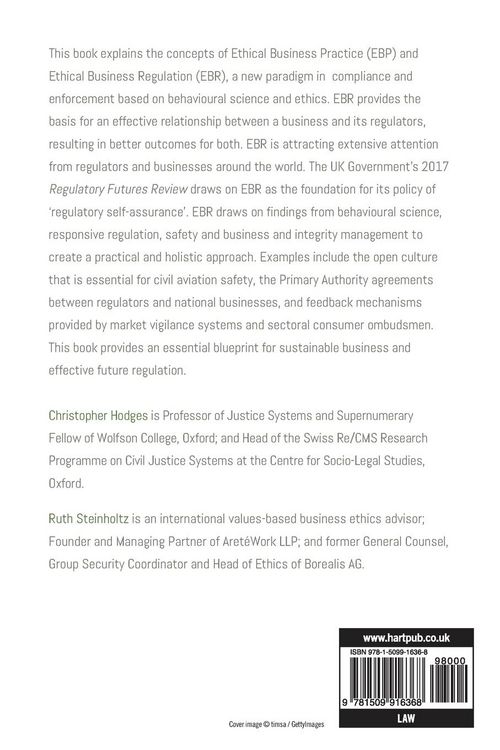 Produktbild: Ethical Business Practice and Regulation