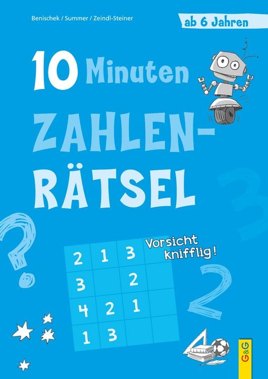Produktbild: 10-Minuten-Zahlenr&auml;tsel ab 6 Jahren