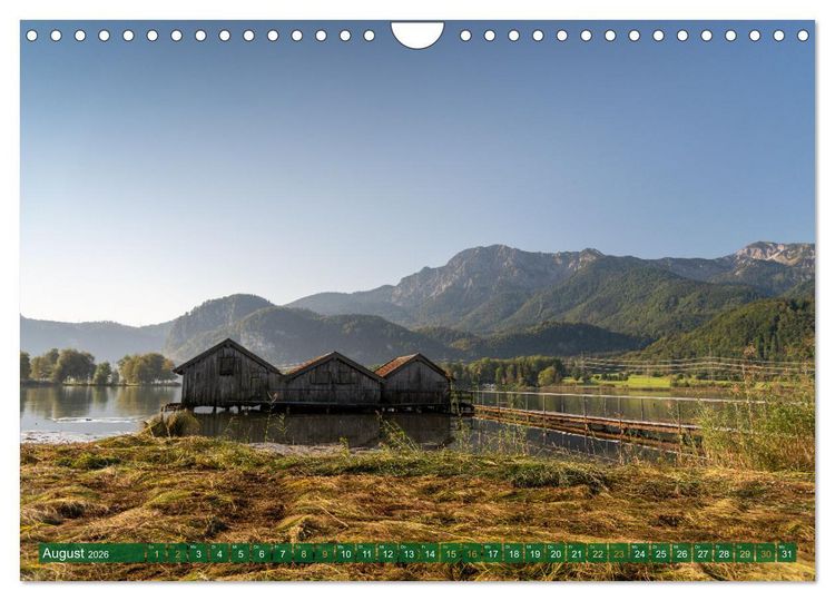 Produktbild: Sch&ouml;ne Alpenl&auml;nder (Wandkalender 2026 DIN A4 quer), CALVENDO Monatskalender