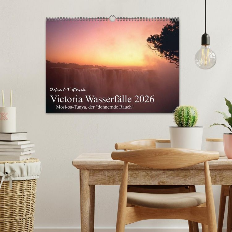 Produktbild: Victoria Wasserf&auml;lle (Wandkalender 2026 DIN A3 quer), CALVENDO Monatskalender