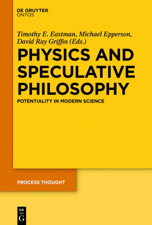 Produktbild: Physics and Speculative Philosophy