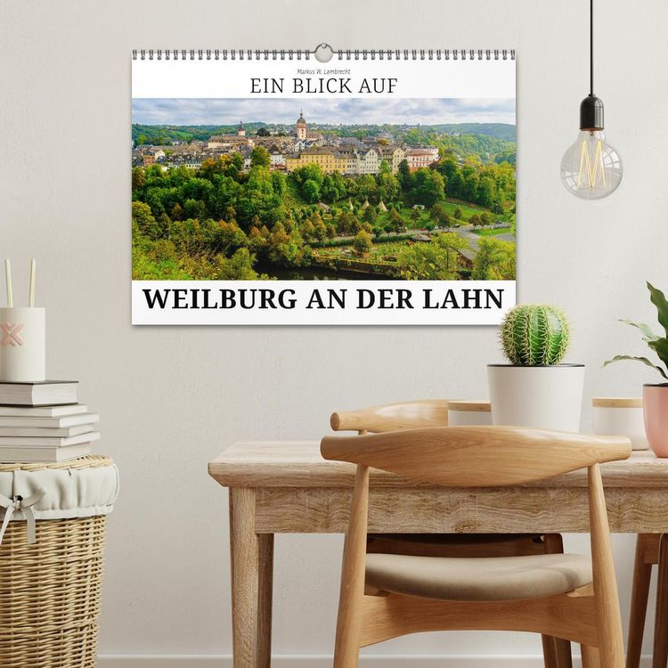 Produktbild: Ein Blick auf Weilburg an der Lahn (Wandkalender 2026 DIN A3 quer), CALVENDO Monatskalender