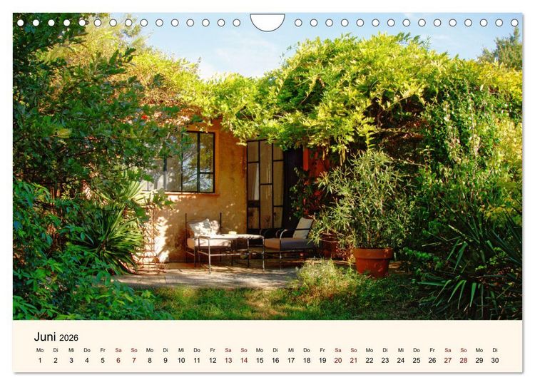 Produktbild: Mediterraner Seelenfrieden (Wandkalender 2026 DIN A4 quer), CALVENDO Monatskalender