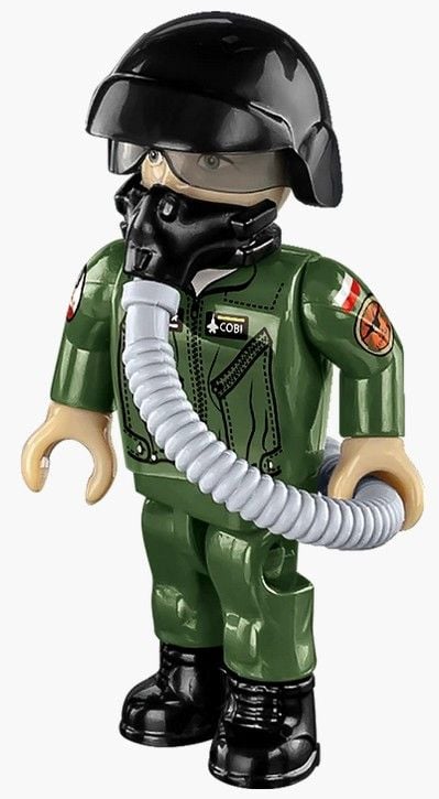 Produktbild: COBI Armed Forces 5904 - F-35A Lightning II Husarz, Bausatz 1:48, 605 Teile+1 Figur