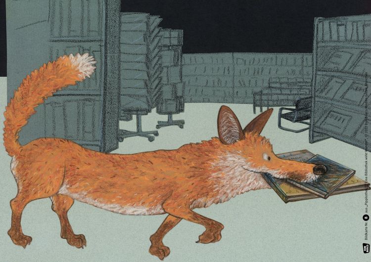 Produktbild: Pippilothek??? Eine Bibliothek wirkt Wunder. Kamishibai Bildkartenset