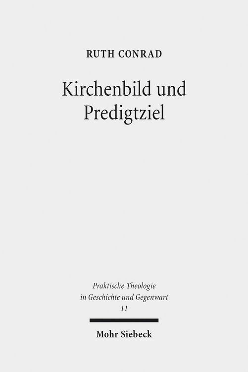 Produktbild: Kirchenbild und Predigtziel