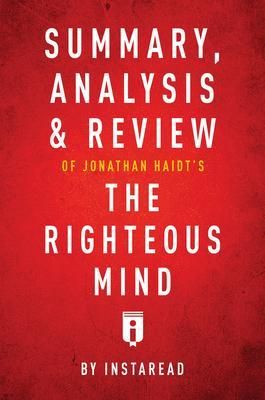 Produktbild: Summary, Analysis & Review of Jonathan Haidt's The Righteous Mind by Instaread