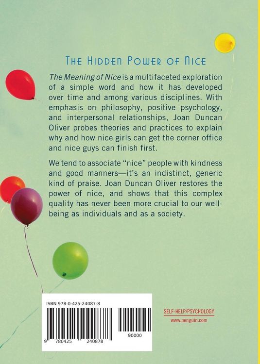 Produktbild: The Meaning of Nice