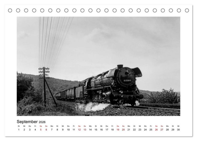 Produktbild: Baureihe 44.0 im Einsatz (Tischkalender 2026 DIN A5 quer), CALVENDO Monatskalender