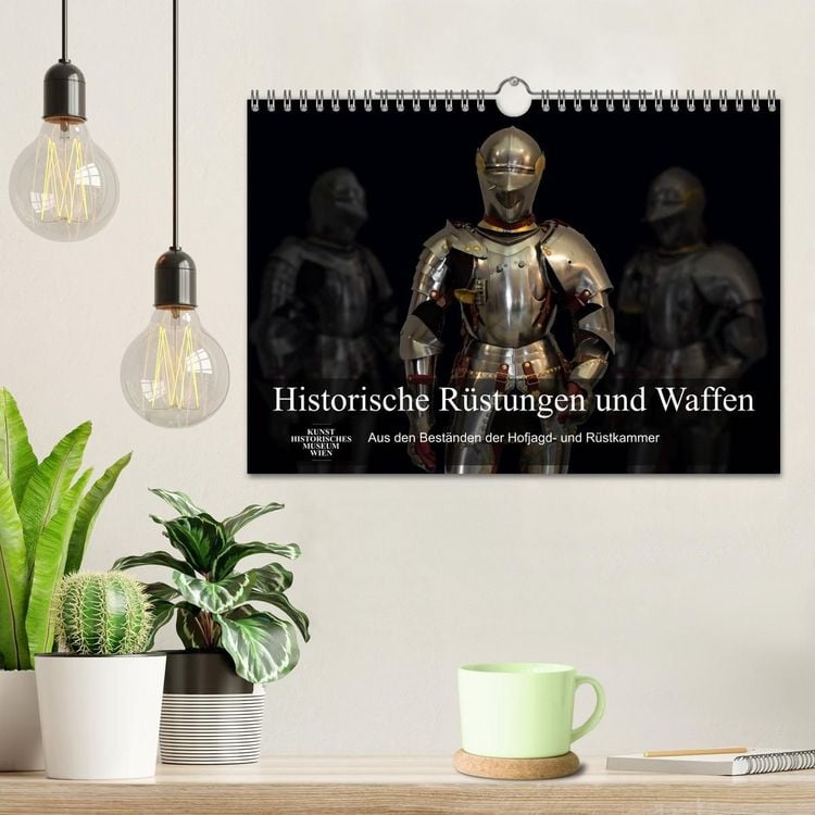 Produktbild: Historische R&uuml;stungen und Waffen (Wandkalender 2027 DIN A4 quer), CALVENDO Monatskalender