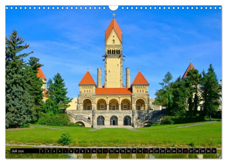 Produktbild: Reise durch Leipzig (Wandkalender 2026 DIN A3 quer), CALVENDO Monatskalender