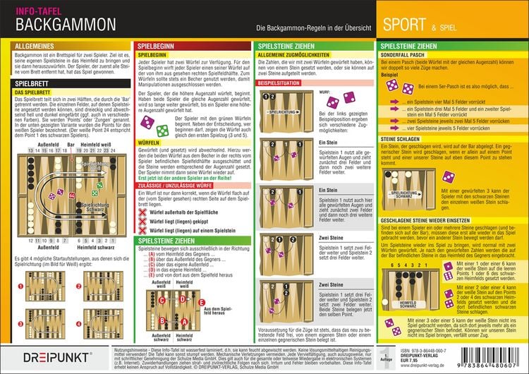 Produktbild: Backgammon