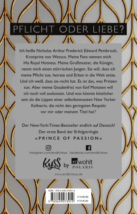 Produktbild: Prince of Passion &ndash; Nicholas
