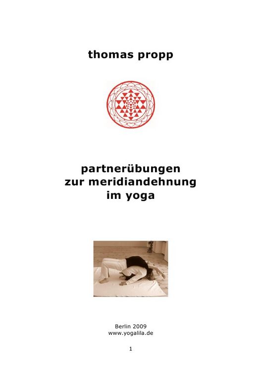 Produktbild: partner&uuml;bungen zur meridiandehnung im yoga