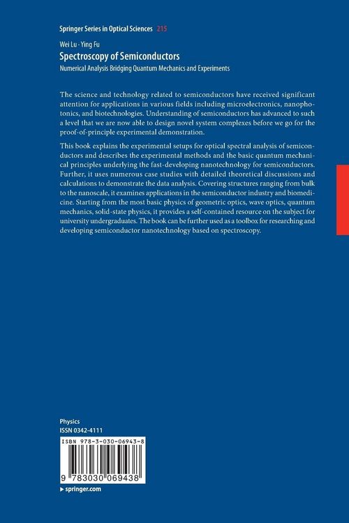 Produktbild: Spectroscopy of Semiconductors