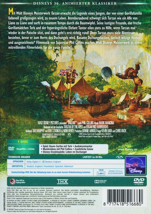Produktbild: Tarzan - Disney Classics