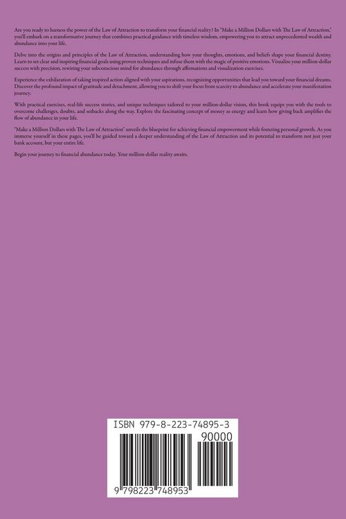 Produktbild: Make a Million Dollars with The Law of Attraction
